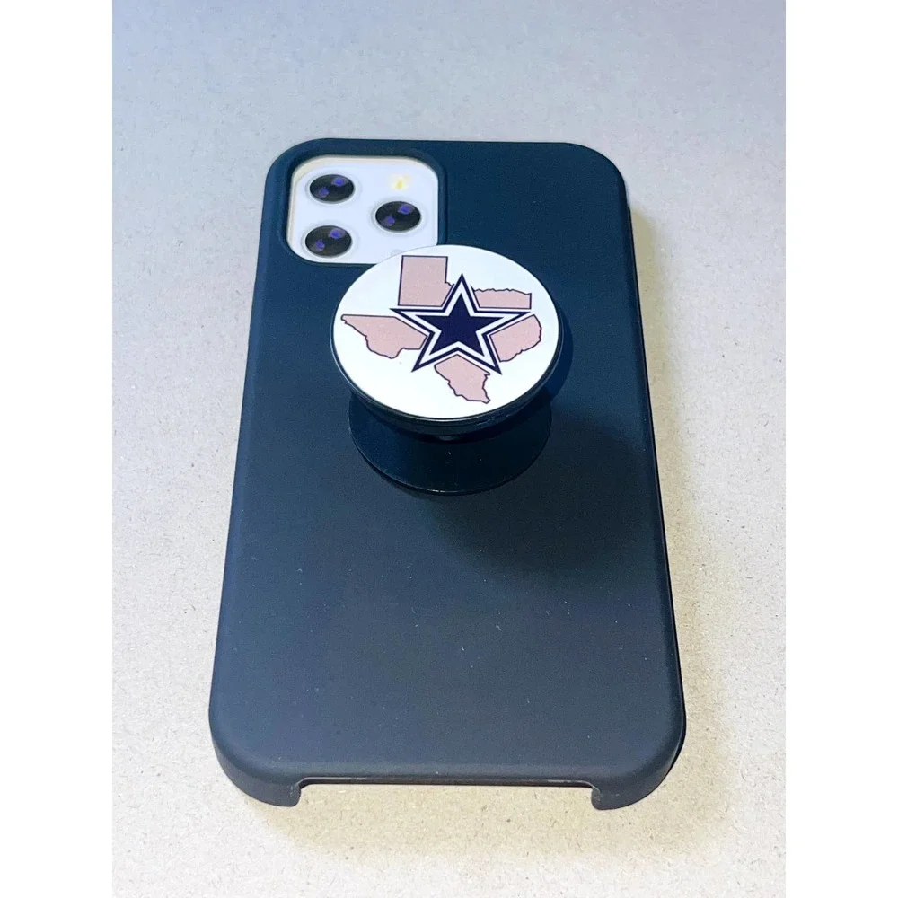 Cowboys Pop Up Phone Accessory With Super Strong Glue